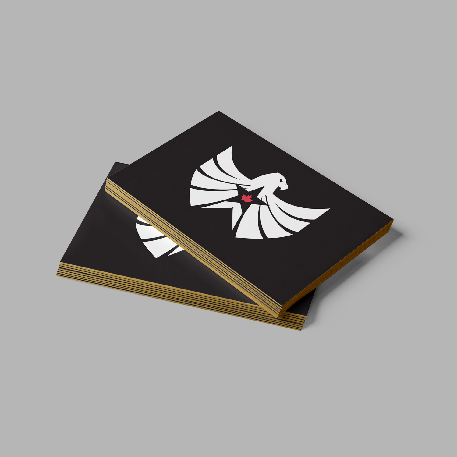 Coloured Edge Business Cards