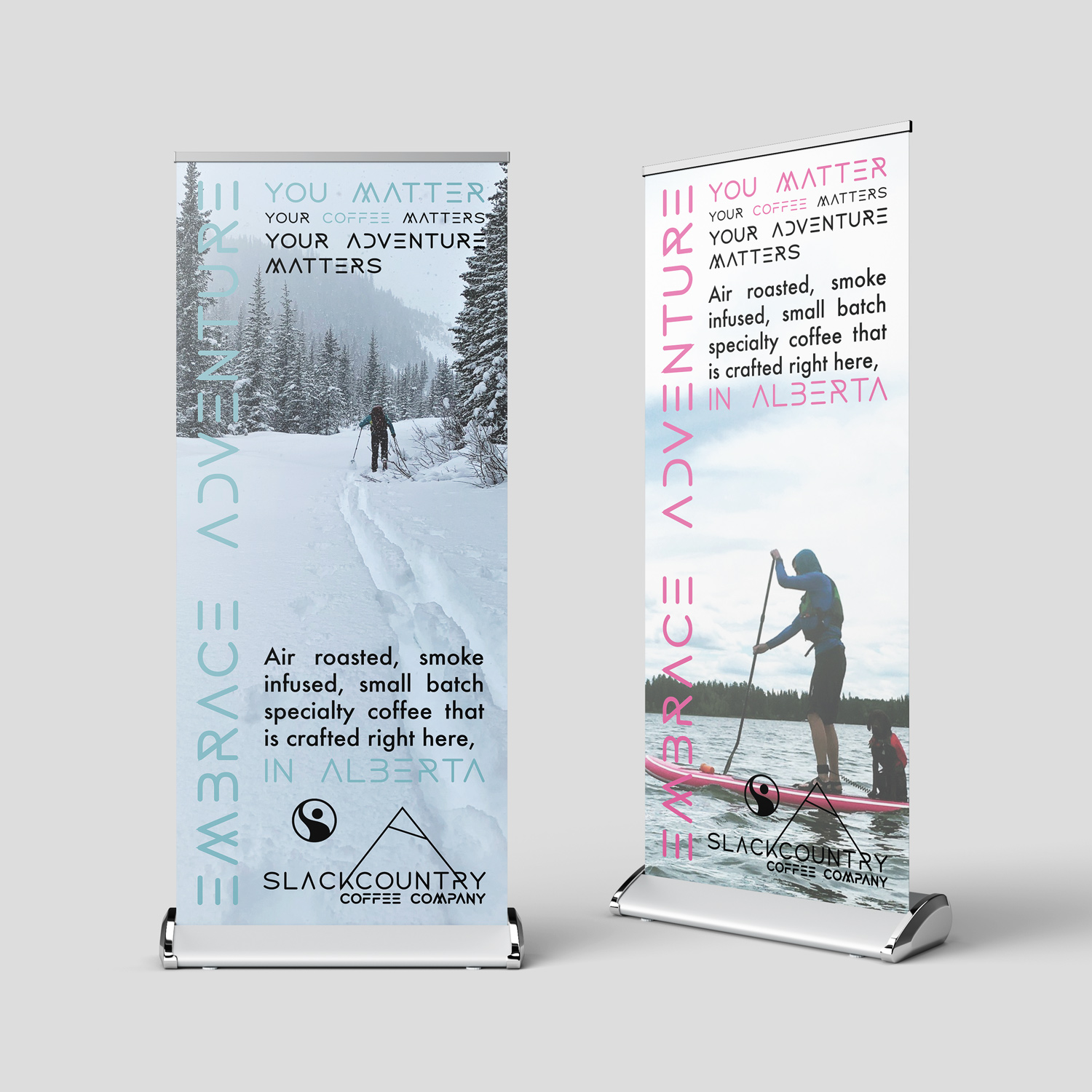 Premium Retractable Banner Stand