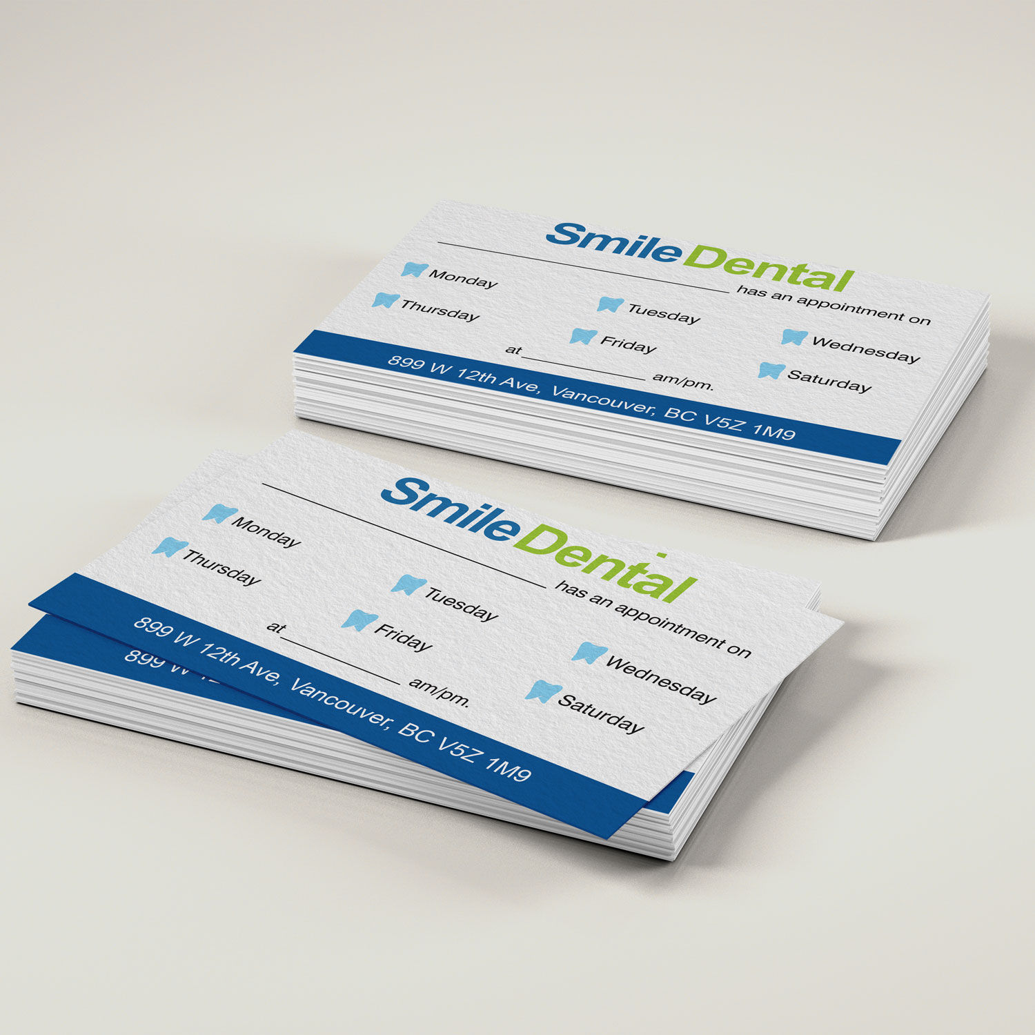Uncoated Business Cards