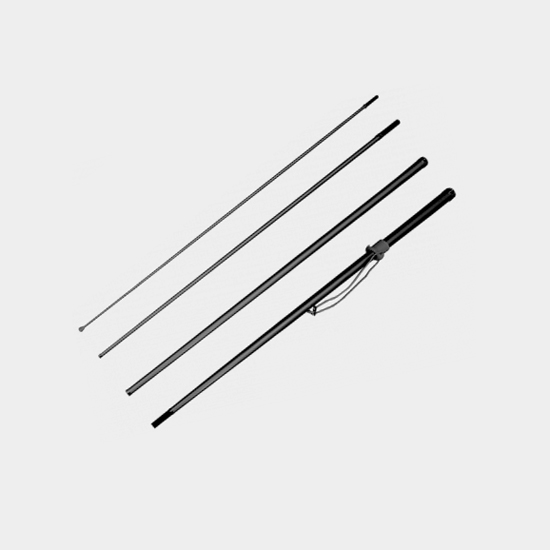 Teardrop-flag-hardware